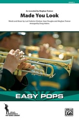 Made You Look Marching Band sheet music cover